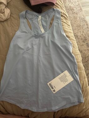 lululemon athletica Light Blue Racerback Tank